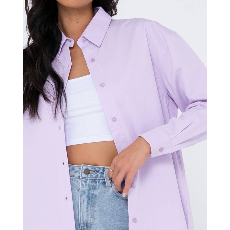 RUSTY POPSICLE LONG SLEEVE SHIRT Langarmbluse Damen