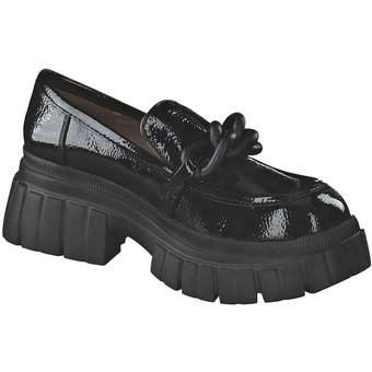 La Strada Chunky Loafer in schwarz