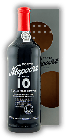 Niepoort 10 Years Old Tawny Niepoort 10 Years Old Tawny Eine exquisite Vermählung aus verschiedenen, durchschnittlich 10 Jahre alten Weinen, die lange in Holzfässern reiften. Alter 10 J. - 0,75	 Liter - Vol 19,5%