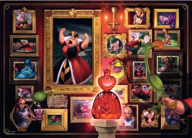Puzzle 1000 Teile - Villainous: Queen of Hearts
