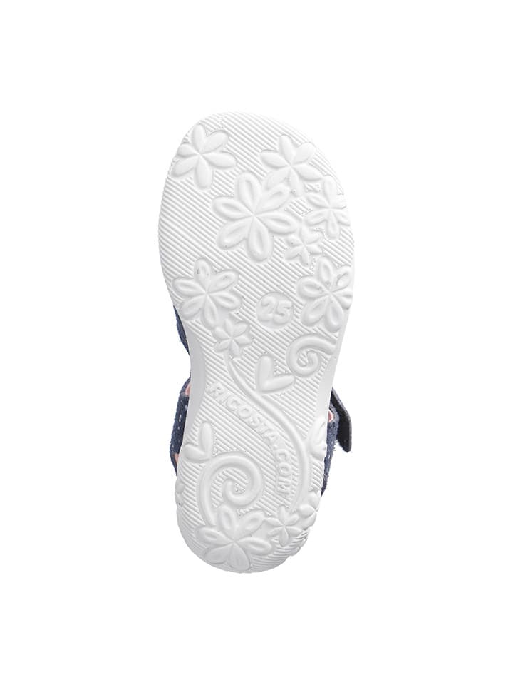 Ricosta Leder-Sandalen in Dunkelblau günstig kaufen