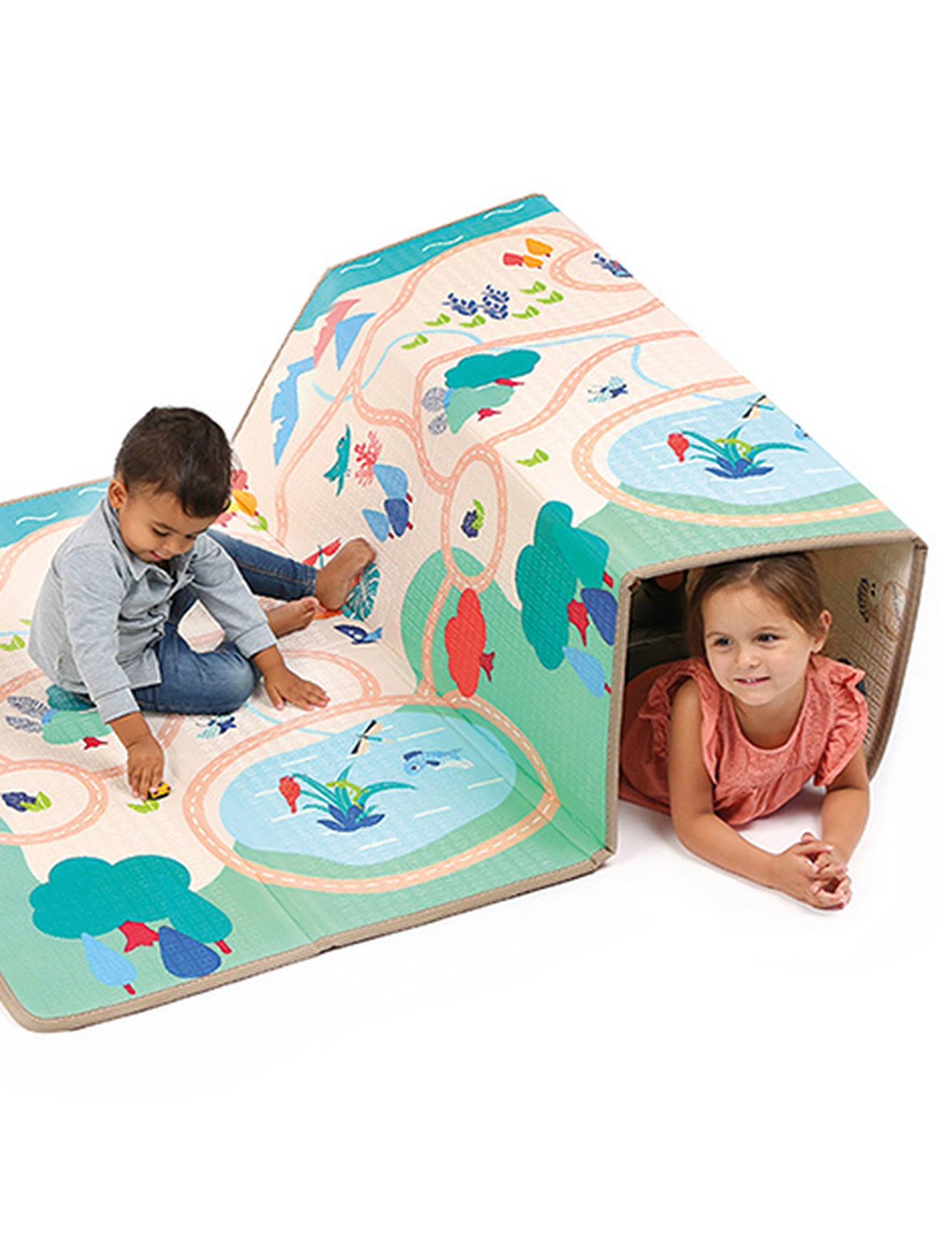 Ludi Große Baby Spielmatte LUDI - beige