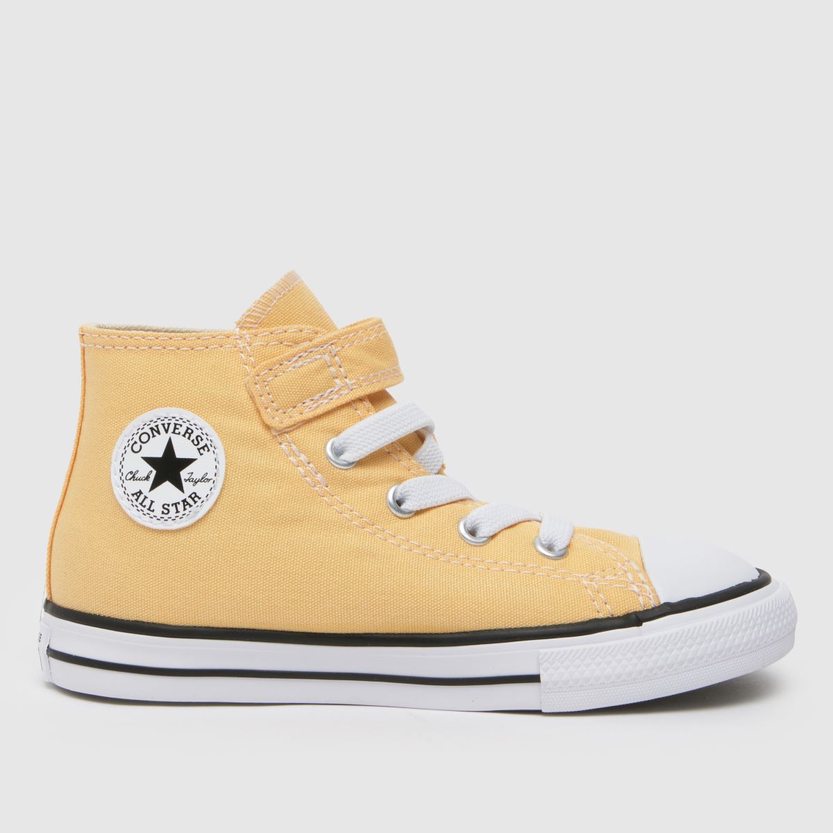 Converse gula All Star Hi 1v Småbarnsskor