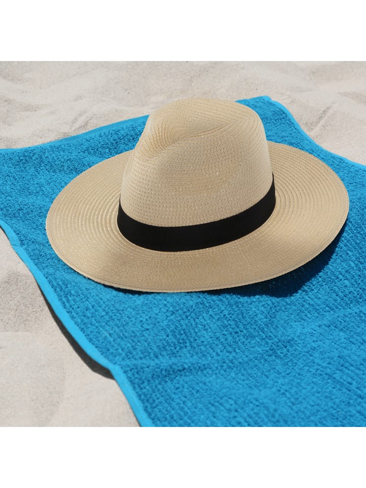 relaxdays Panamahut in Beige günstig kaufen onesize