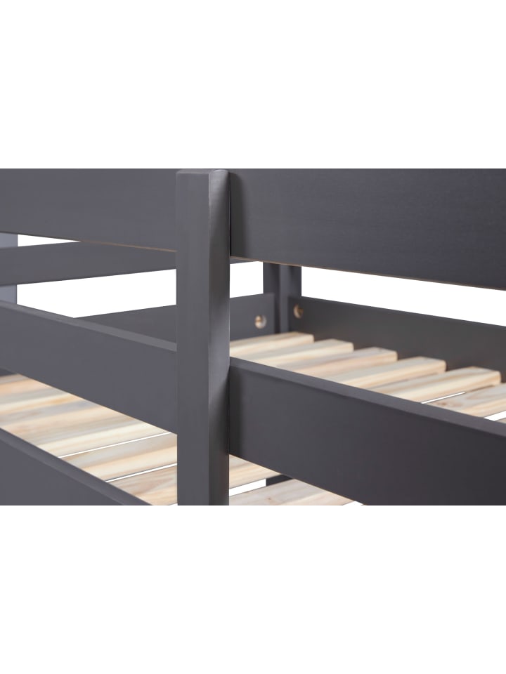 ebuy24 Etagenbett Lavius Grau 210 x 102 cm günstig kaufen onesize