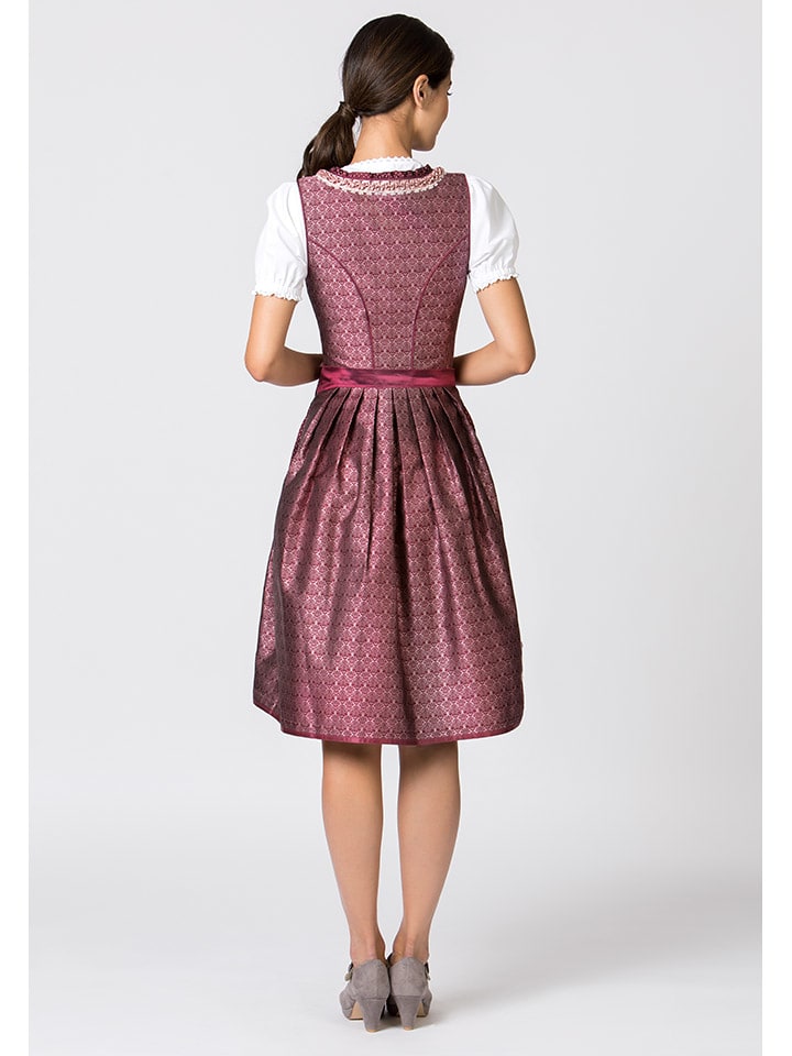 Stockerpoint Dirndl ''Giselle'' in Rot günstig kaufen