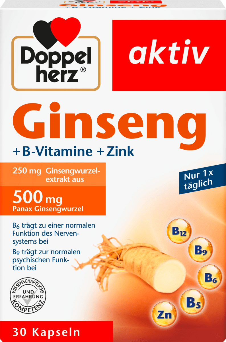 Ginseng Kapseln 30 St., 16,2 g