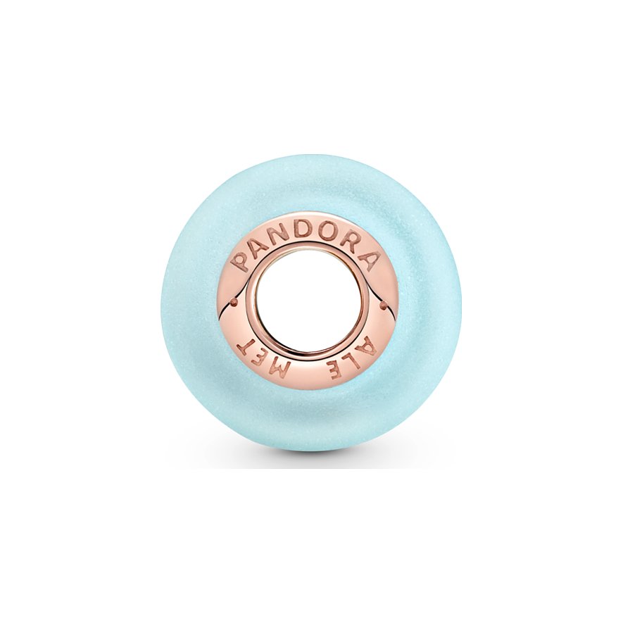 Pandora Charm Moments Mattblaues Murano-Glas