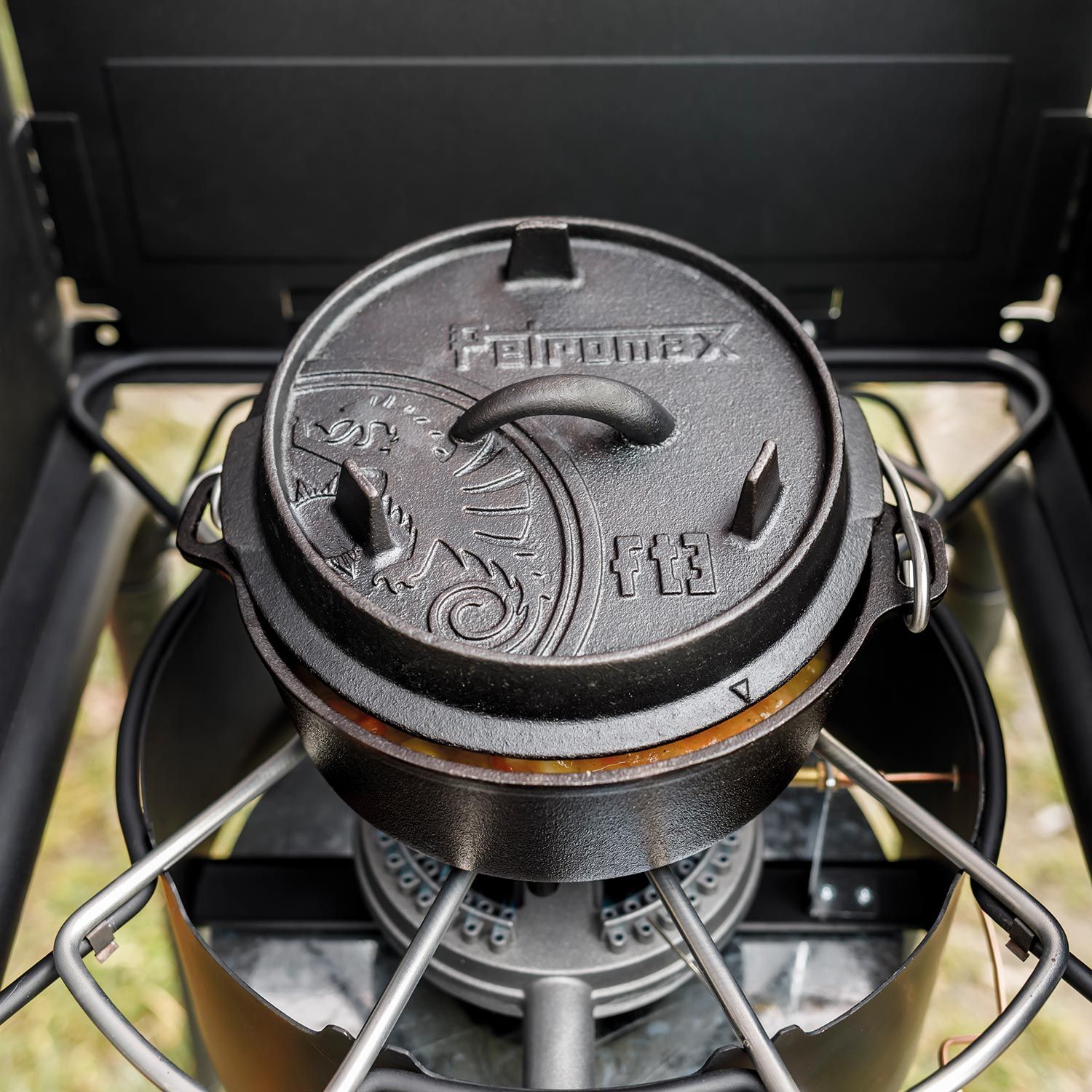 Dutch Oven Feuertopf ohne Standfüße