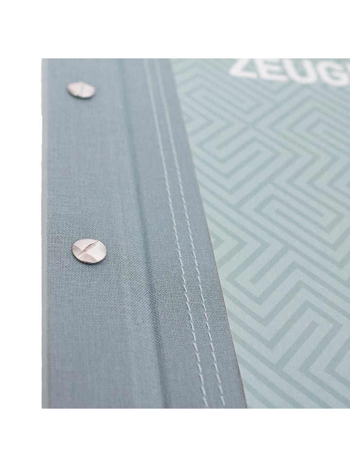 ROTH Zeugnismappe Pattern mit Buchschrauben - Dusty Mint in Mint günstig kaufen onesize