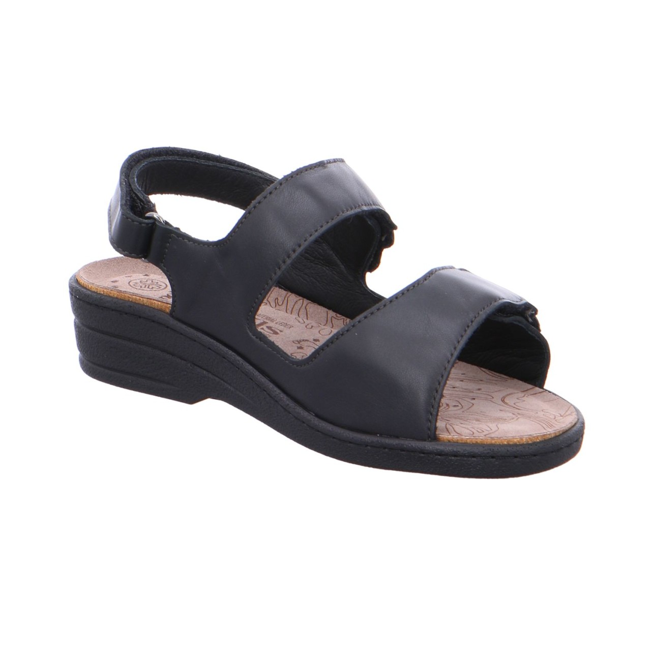 MEPHISTO Komfort Sandalen schwarz BLACK