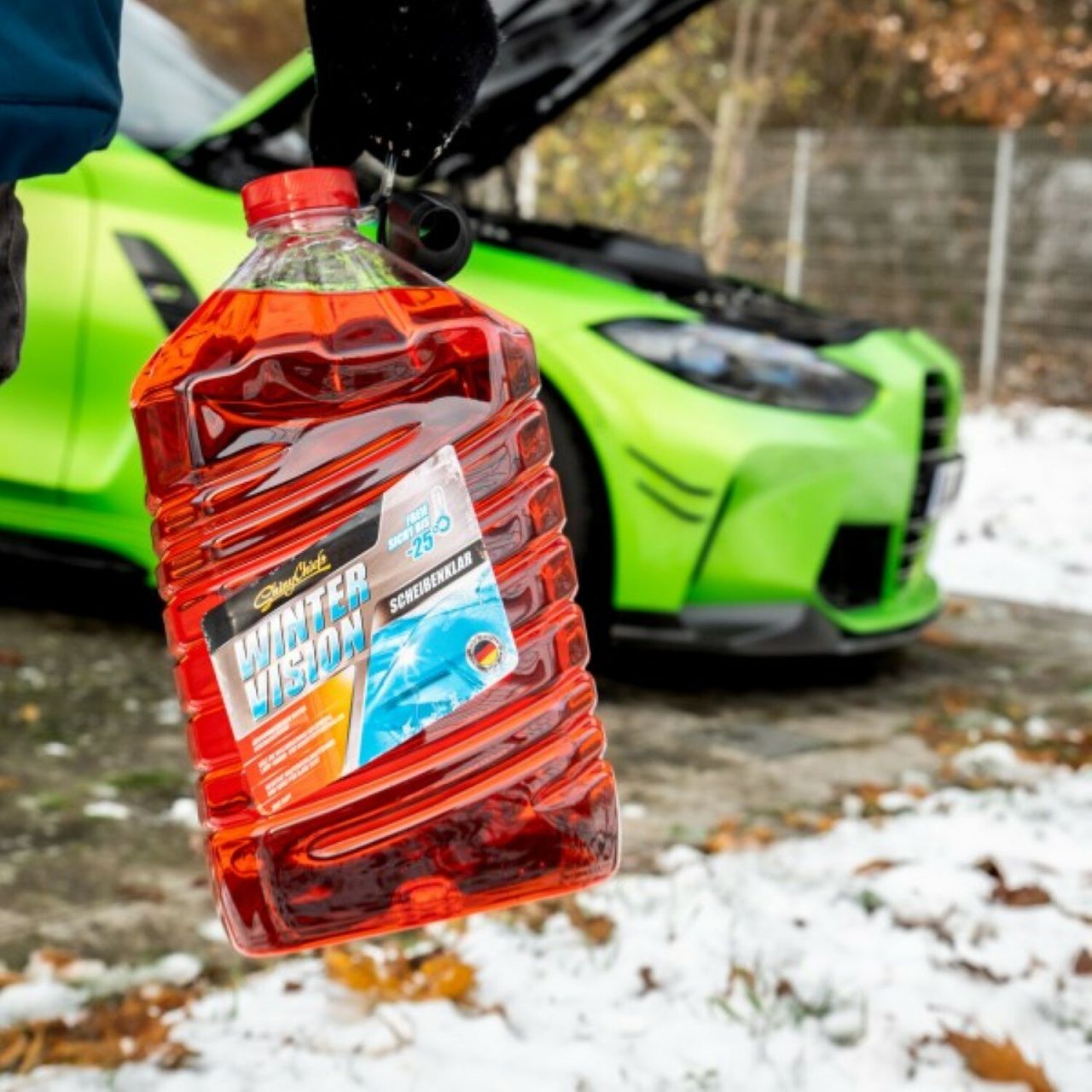 ShinyChiefs WINTER VISION - SCHEIBENKLAR 5L Scheibenreiniger mit Zimt Duft