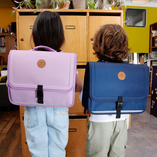 Cartable Discover Small Anafi bleu marine