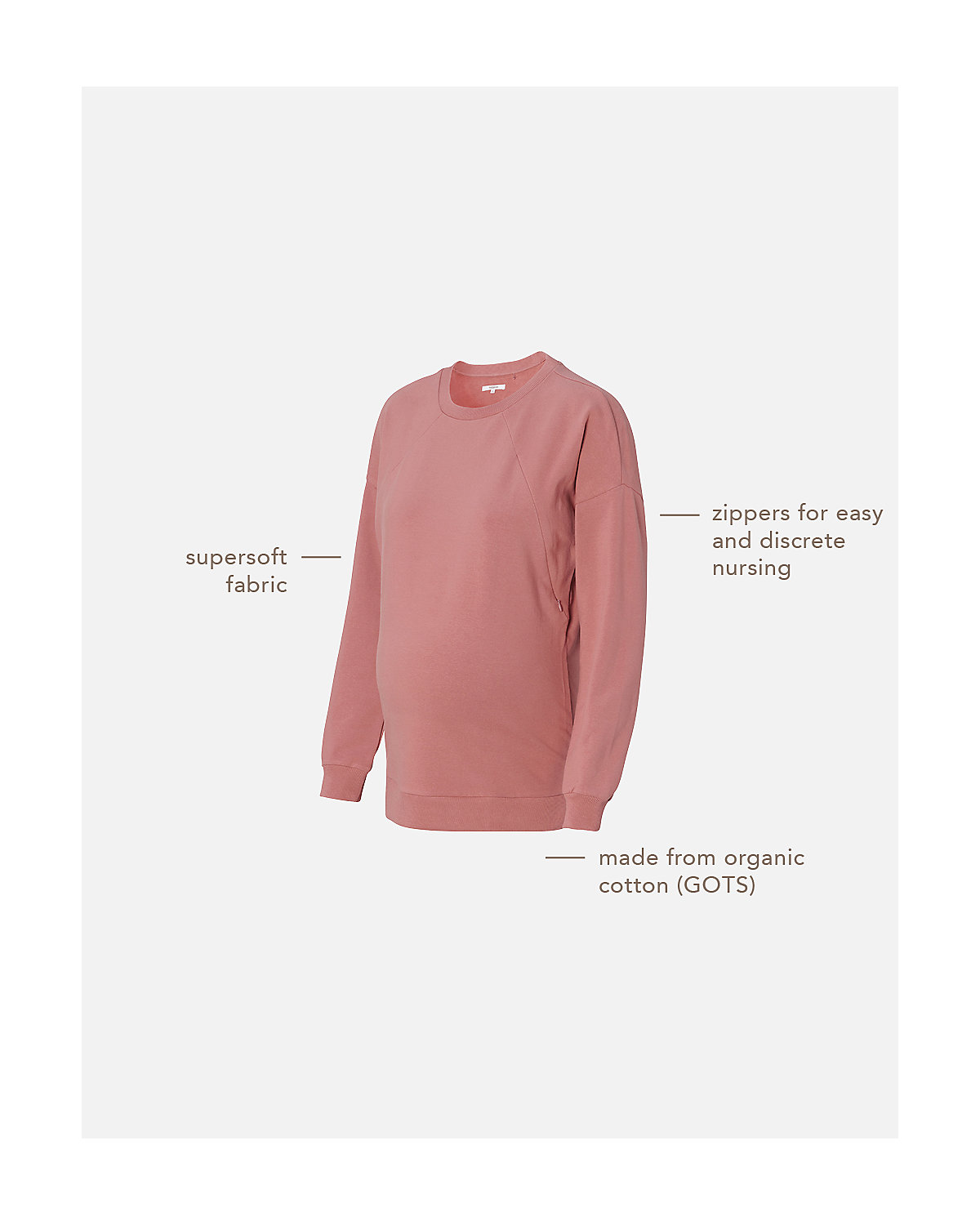 Still-Pullover Lesy Umstandspullover
