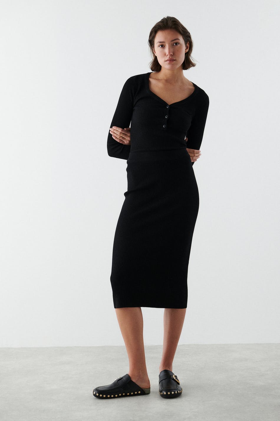 Mija knitted skirt