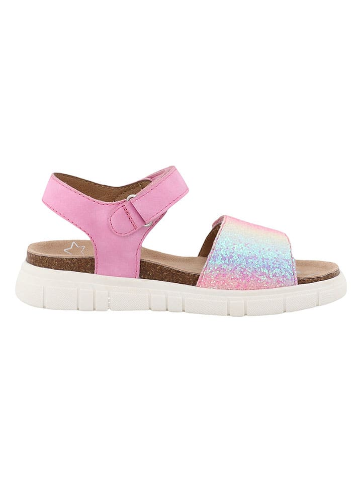 Tom Tailor Sandalen in Rosa/ Bunt günstig kaufen