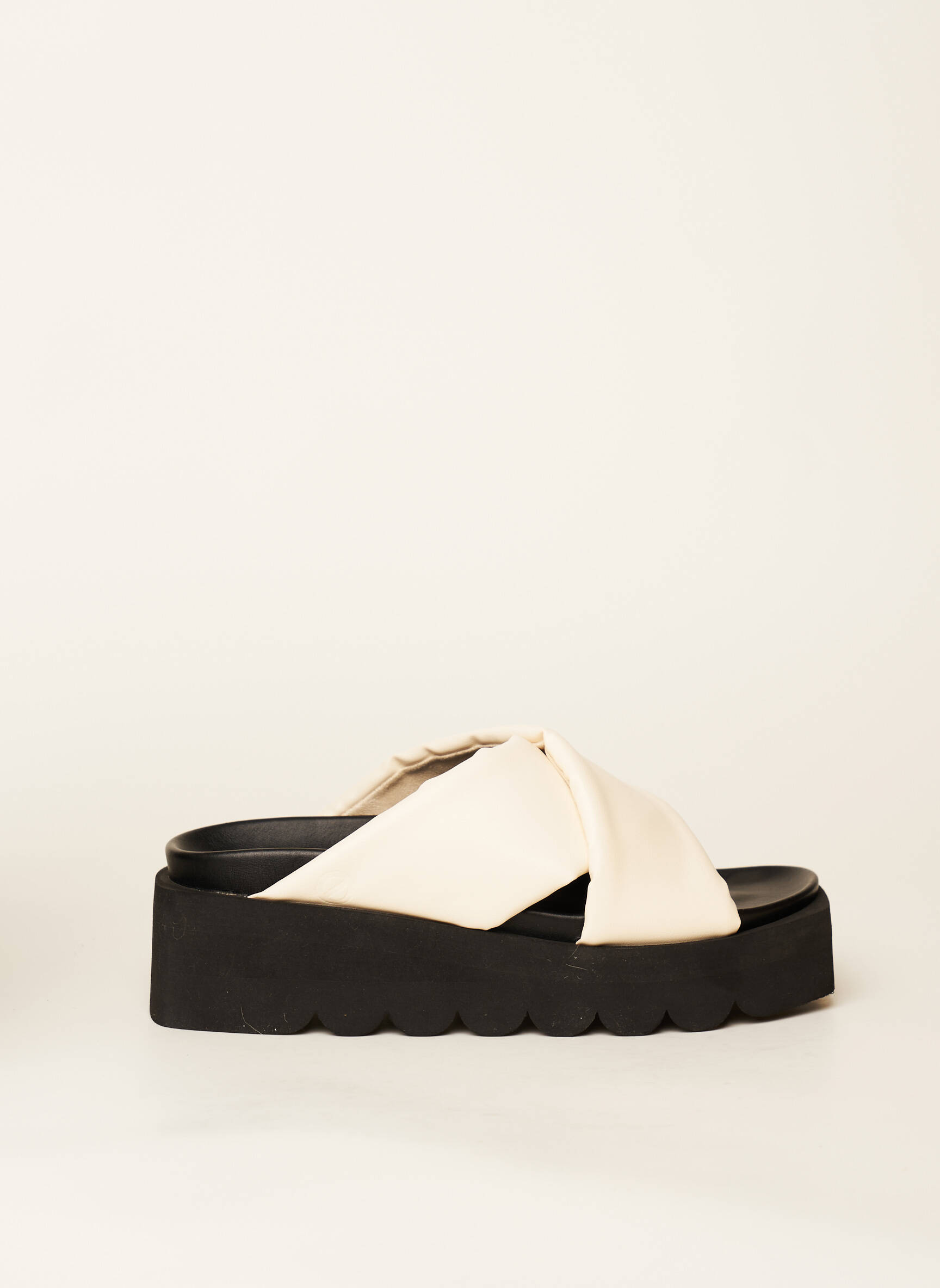 No Name Sandales Nu Pieds Femme couleur blanc