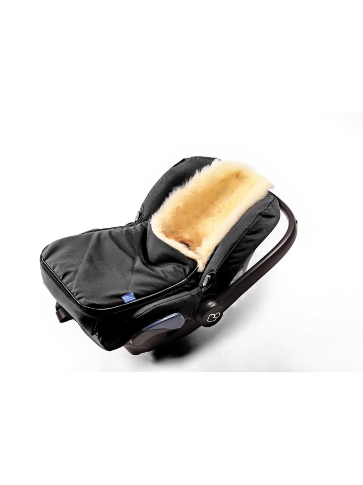 Hofbrucker Lammfell Fußsack Maxi für Babyschale in Schwarz günstig kaufen onesize