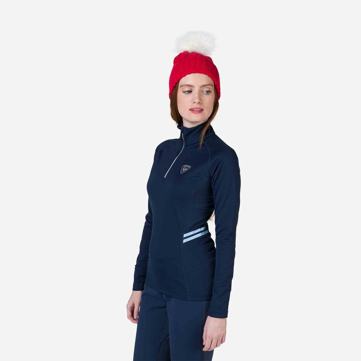 Poursuite Damen-Baselayer mit halbem Reißverschluss