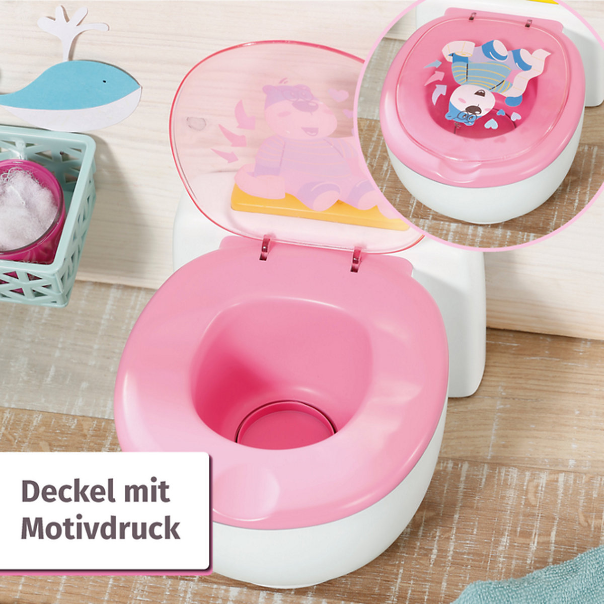 BABY born® 828373 Bath Toilette 43 cm