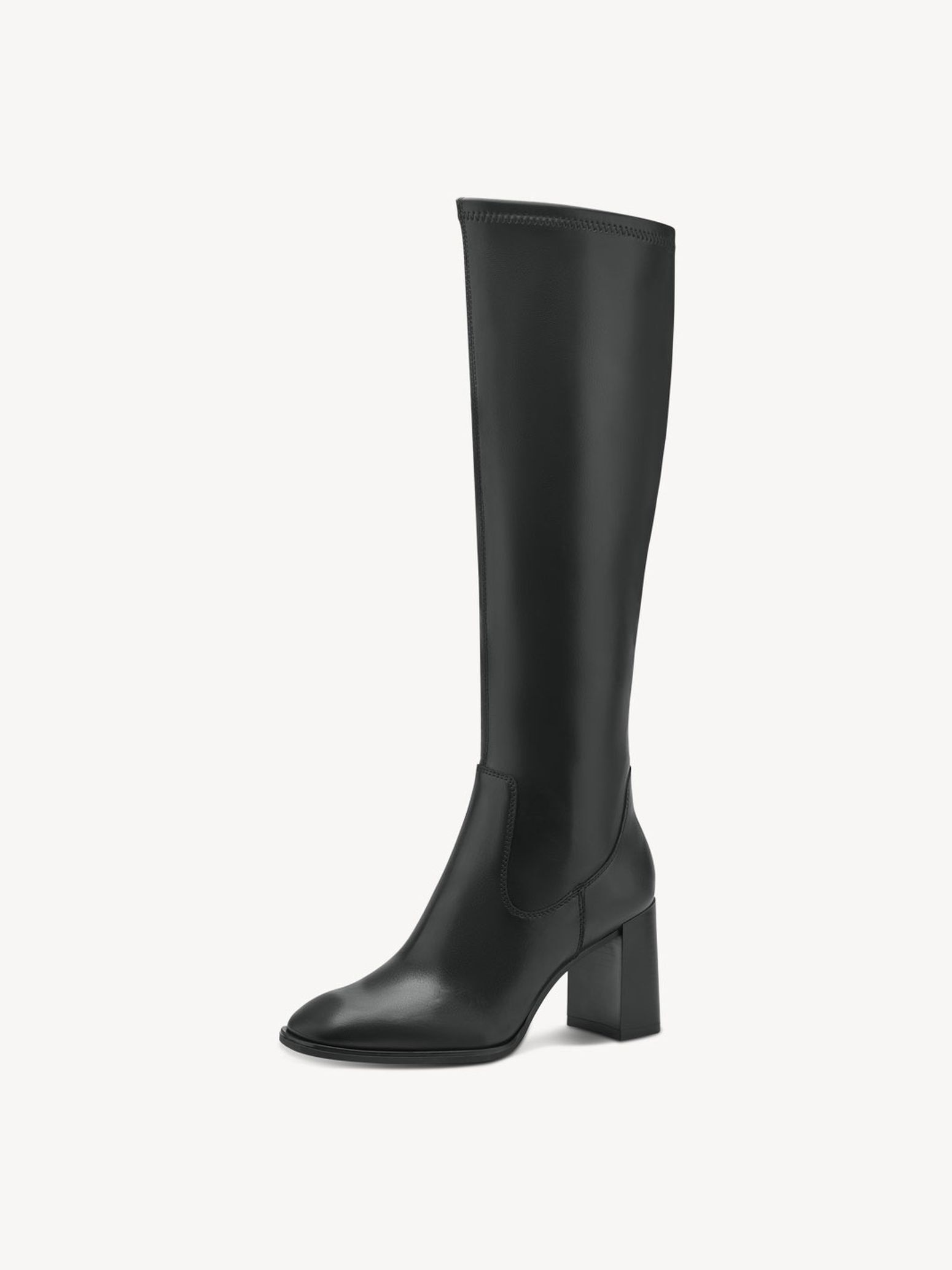 Bottes en cuir - noir