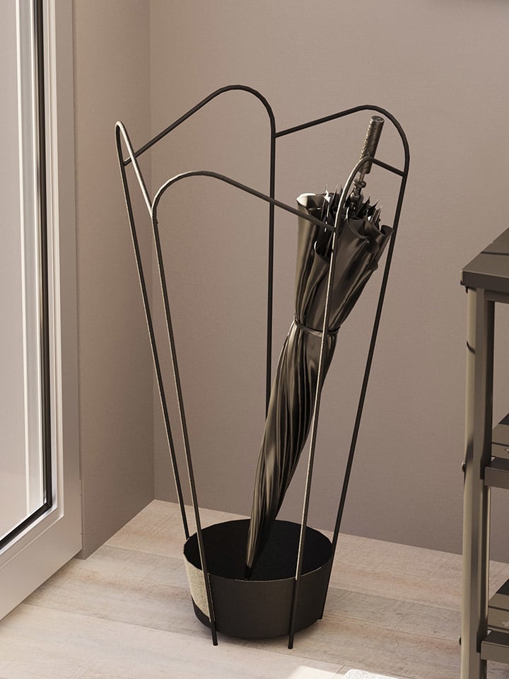 Scandinavia Concept Schirmständer in Schwarz - (H)60 x Ø 37 cm günstig kaufen onesize