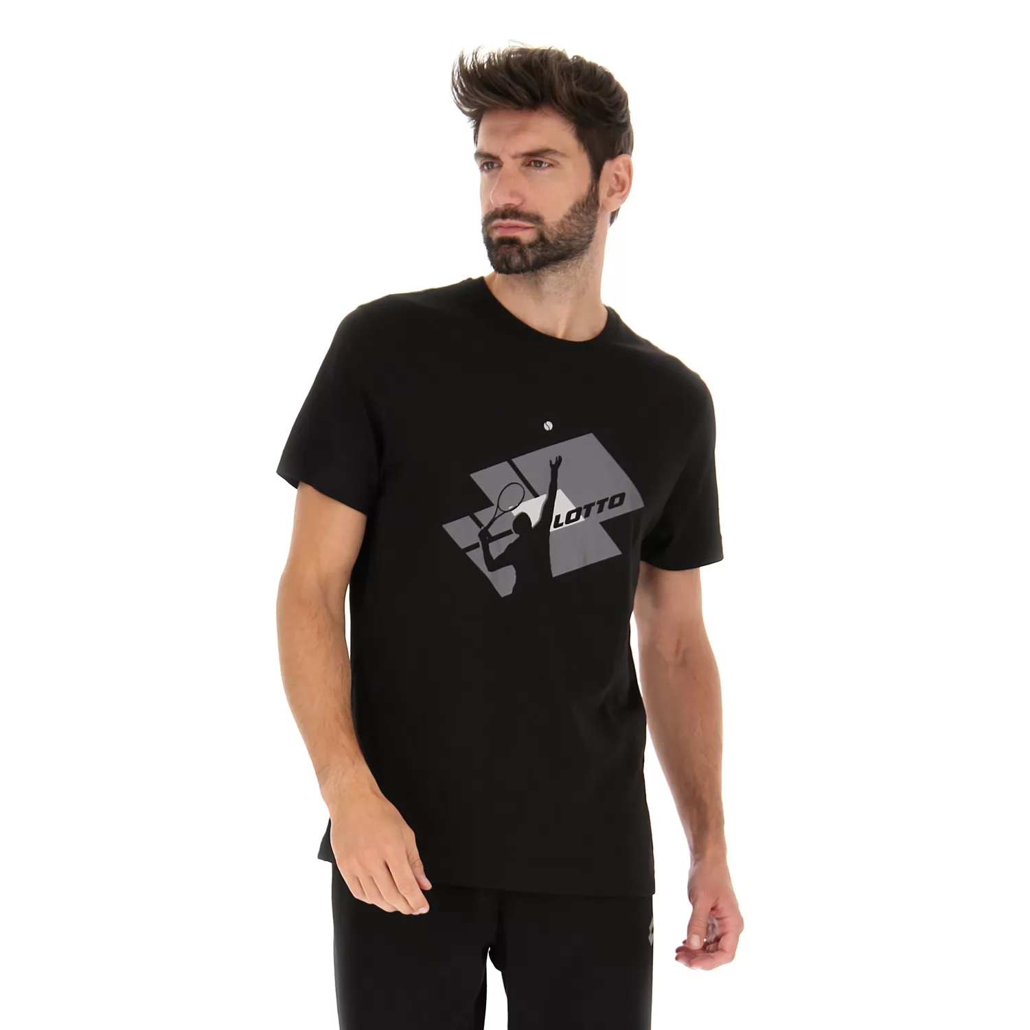 T-SHIRT LOSANGA VI HELT SVART