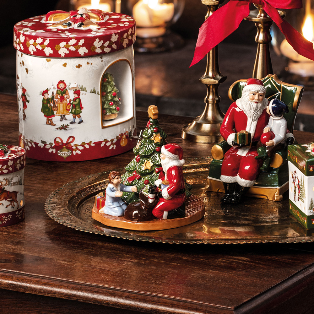 Villeroy & Boch Photophore, distribution de cadeaux Christmas Toys Bougeoir