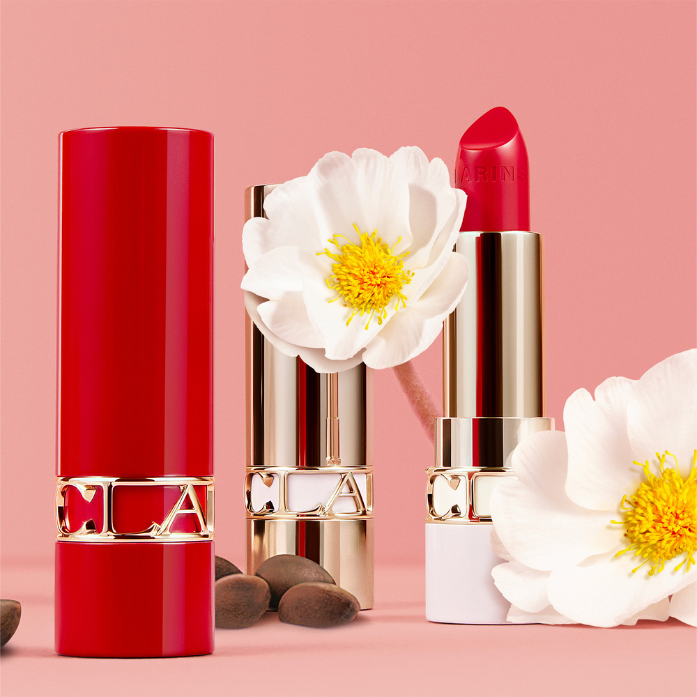 Clarins Joli Rouge Velvet Rechargeable Recharge Rouge à lèvres fini mat