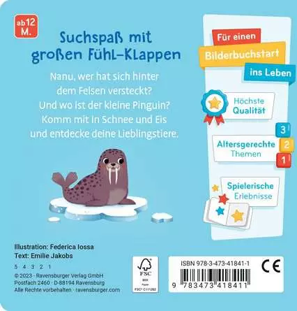 Wo bist du, kleiner Pinguin?