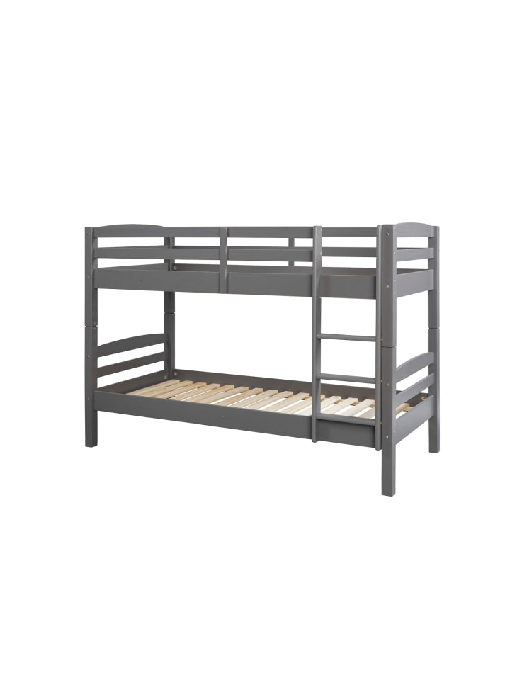 ebuy24 Etagenbett Lavius Grau 210 x 102 cm günstig kaufen onesize