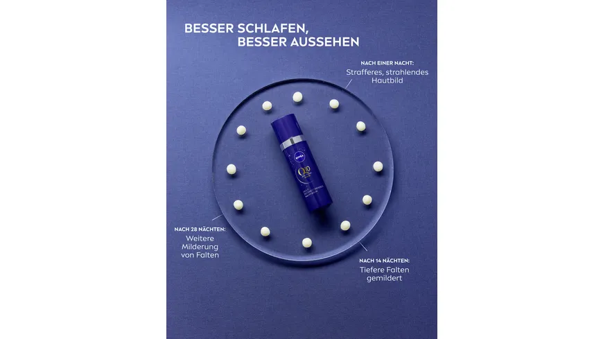 NIVEA Q10 Anti Falten Power Multi regenerierendes Nacht Serum 30 ml
