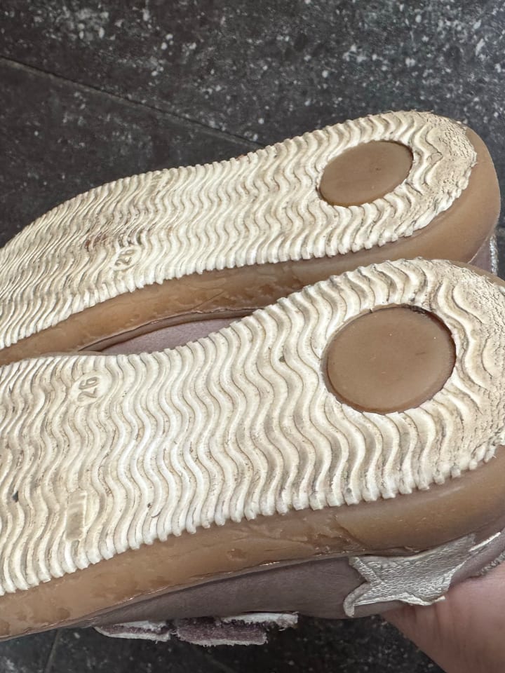 bisgaard Leder-Sneakers in Gold günstig kaufen 26