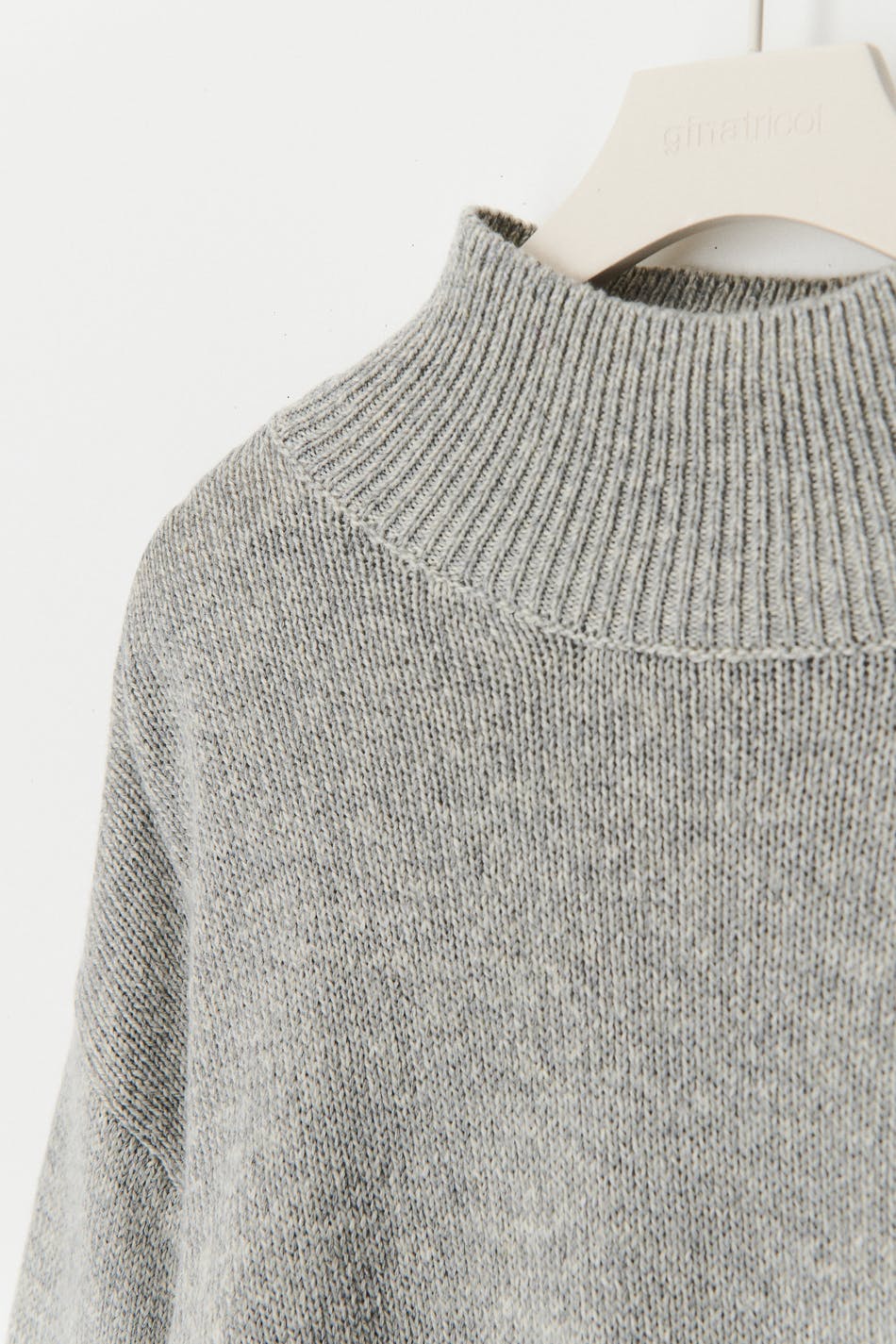 Turtleneck knitted sweater