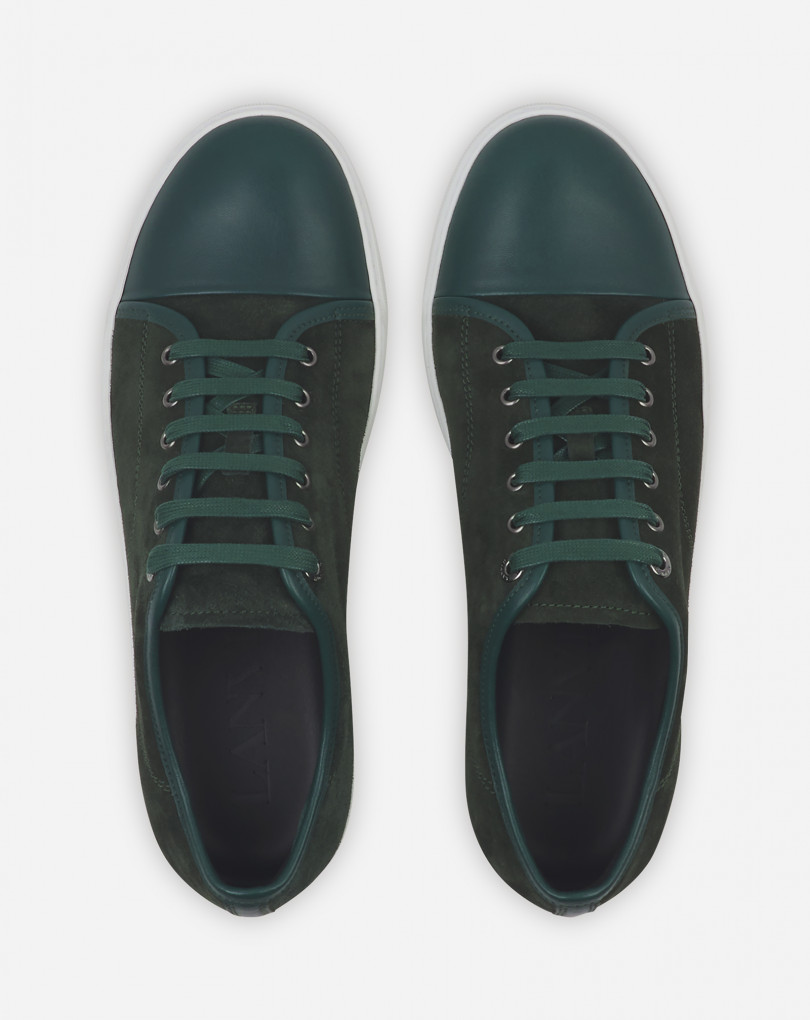 SNEAKERS DBB1 EN CUIR ET SUEDE