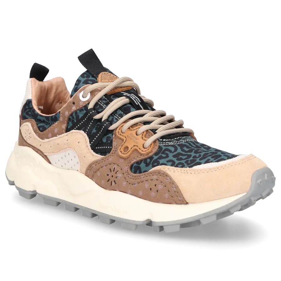 Flower Mountain - Sneaker low YAMANO-3 Veloursleder - beige