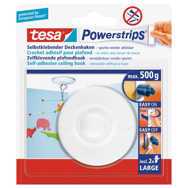 POWERSTRIPS DECKENHAKEN