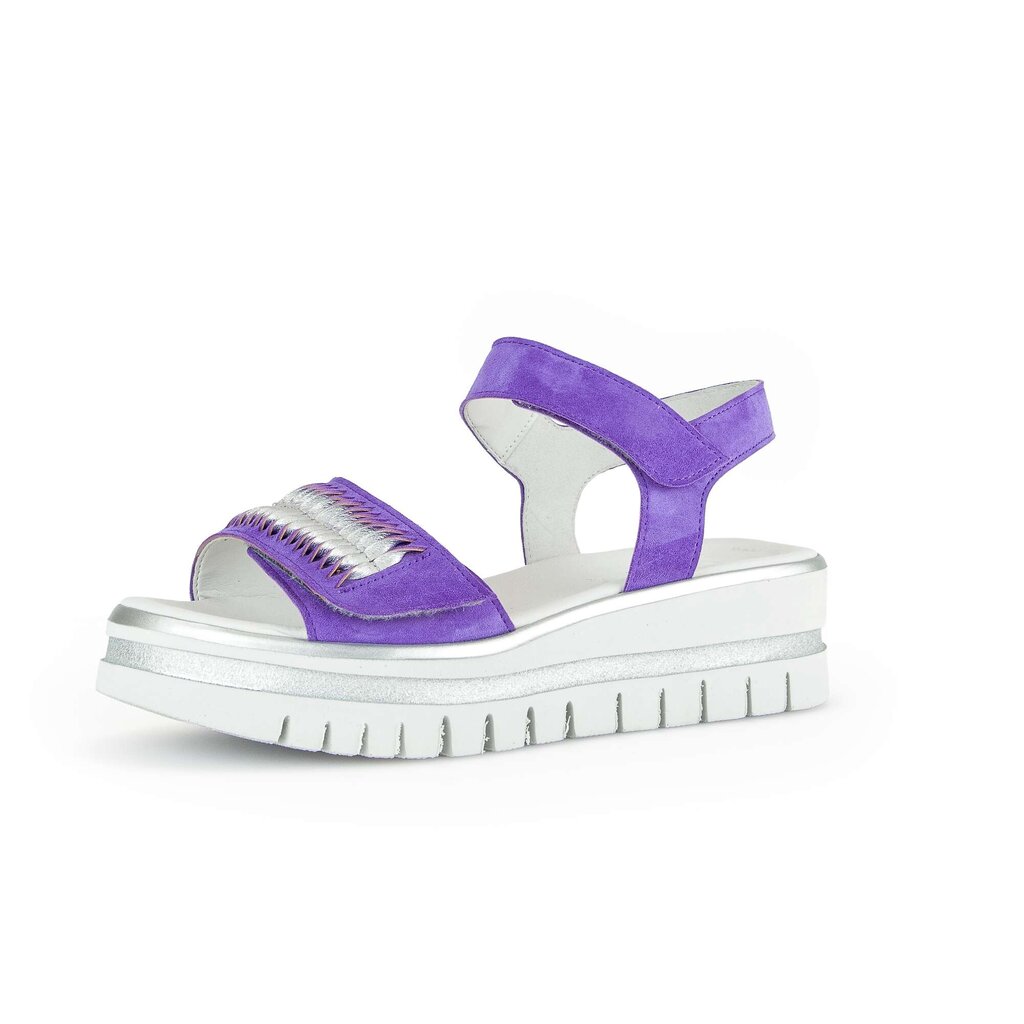 Gabor fashion Plateau Sandale lila