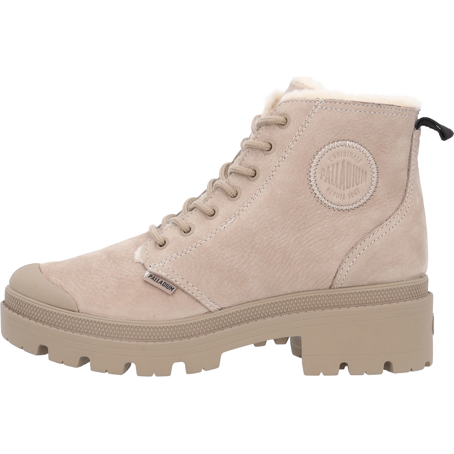 Palladium 98867, Schnürstiefel, Damen, Beige (düne)