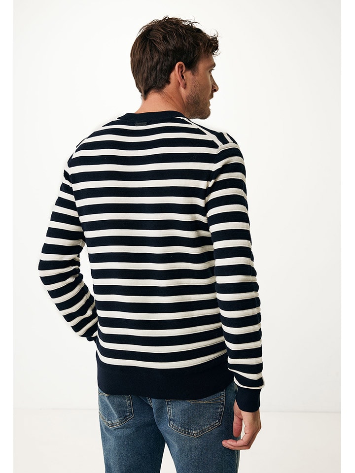 Mexx Pullover in Schwarz/ Creme günstig kaufen