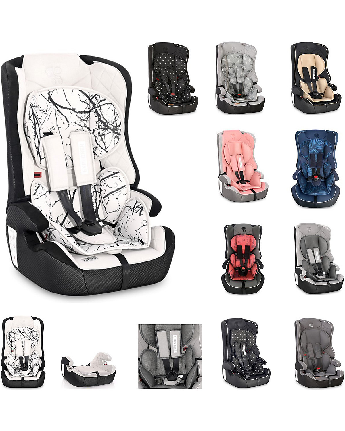Kindersitz Explorer Gruppe 1/2/3 (9 - 36 kg) Kindersitze