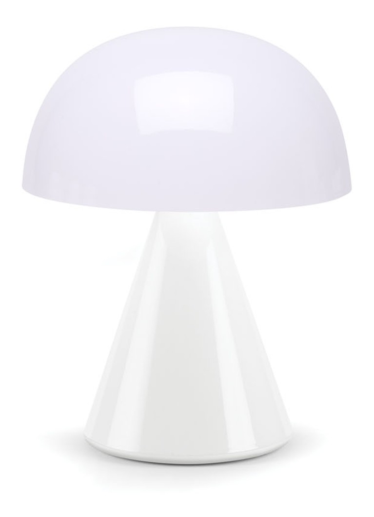 Lampă de masă wireless Lexon Mina, 17,8 x 14 cm (lungime x diametru).