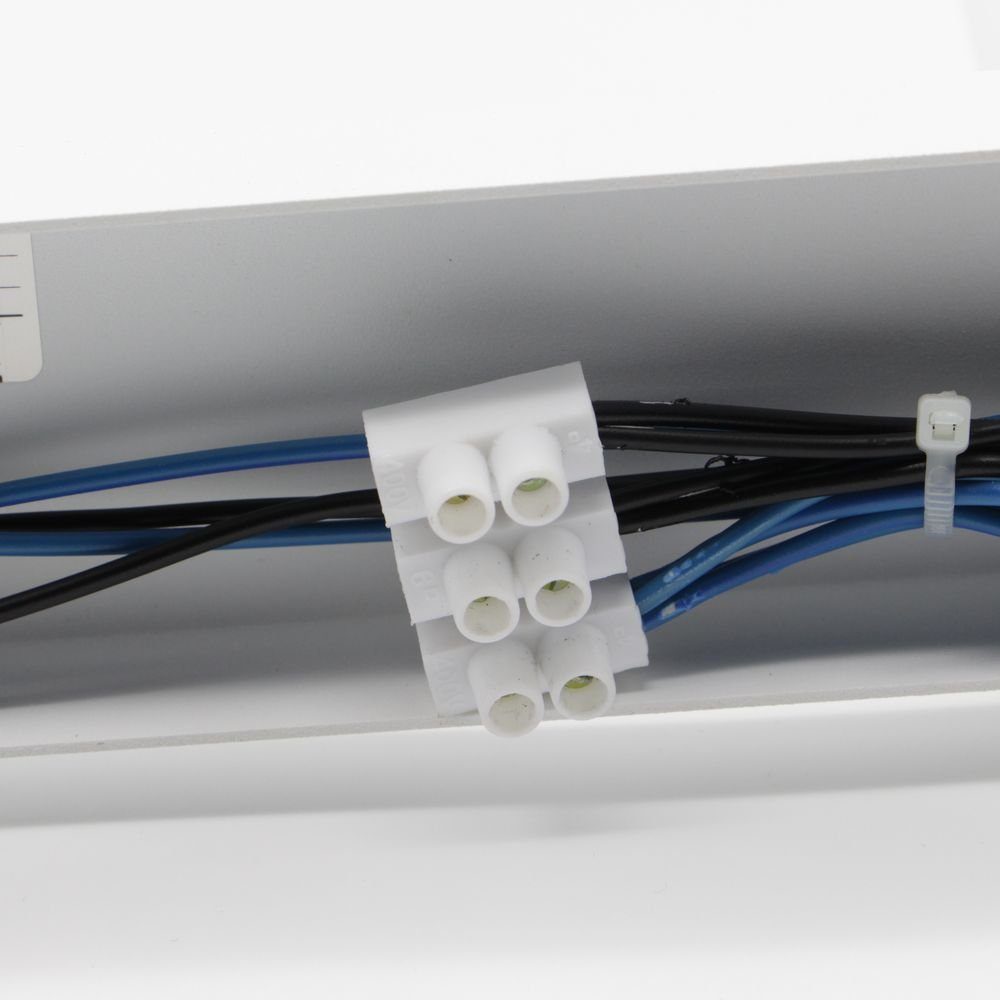 famlights Deckenspot, Deckenspot Angelina aus Stahl in Weiß GU10 max 4 x 40 W 810 mm, keine Angabe, Leuchtmittel enthalten: Nein, warmweiss, Deckenstrahler, Deckenspot, Aufbaustrahler