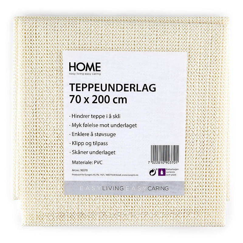 Home Teppeunderlag 70x200 cm antiskli