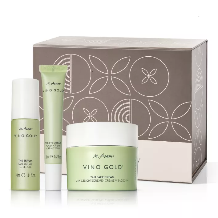 VINO GOLD Anti Aging Pflegeroutine Geschenkbox
