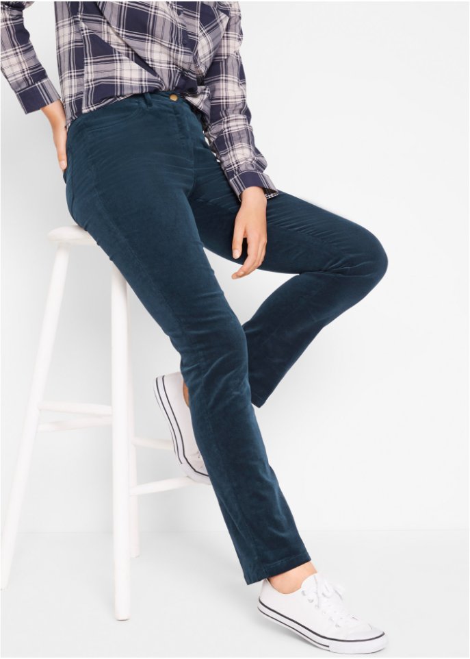Stretch-Cordhose, Straight