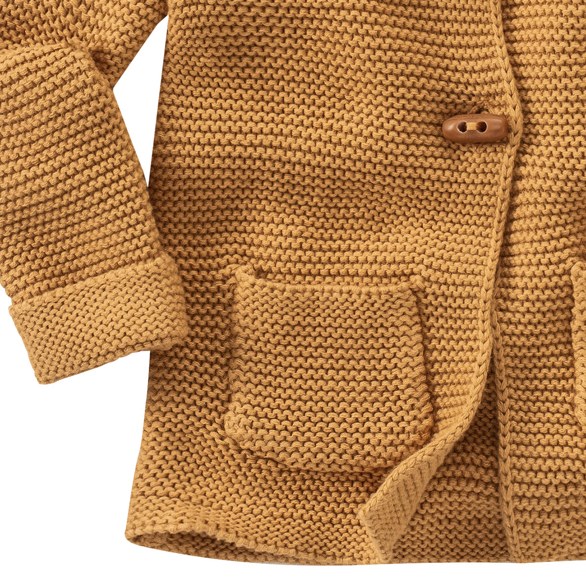 Baby Strickjacke mit Öhrchen