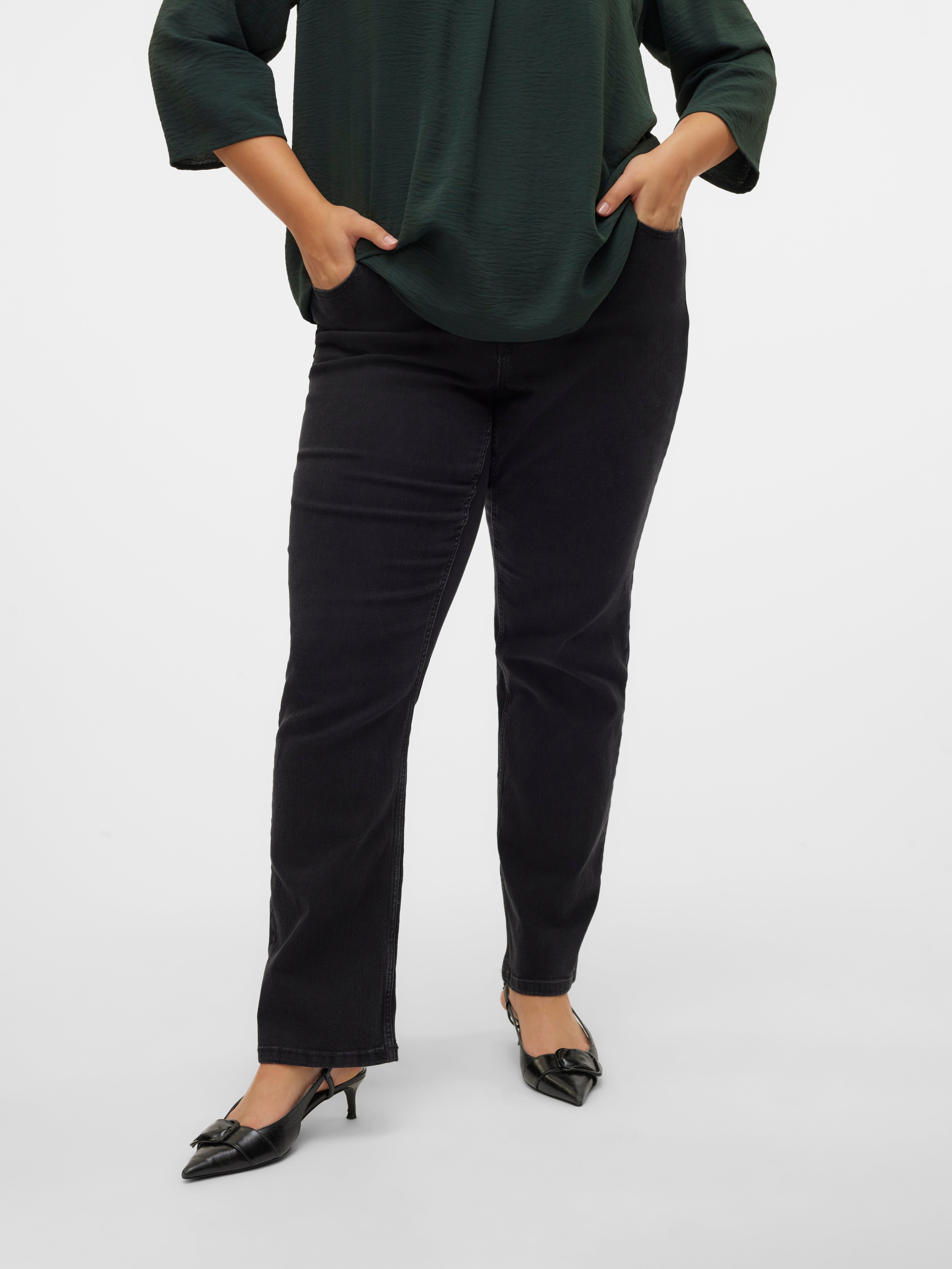 VMCJAKIE Mid Rise Gerade geschnitten Jeans