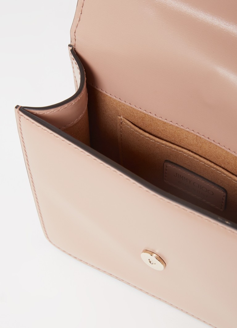 Borsa a tracolla Jimmy Choo Varenne Quad XS in pelle