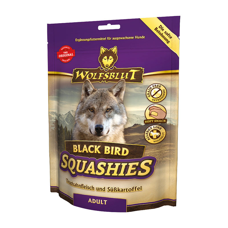 WOLFSBLUT Snacks WOLFSBLUT Squashies Black Bird 300g